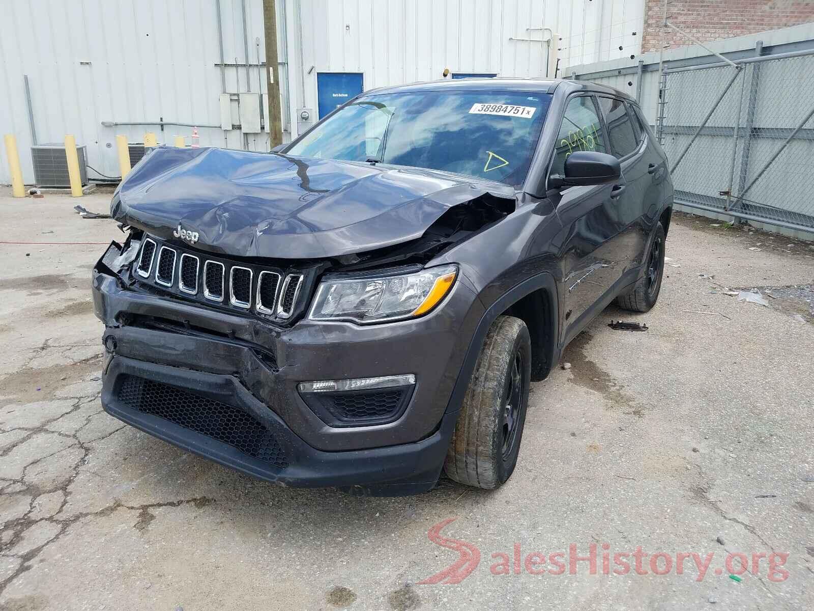 3C4NJCAB6JT408379 2018 JEEP COMPASS