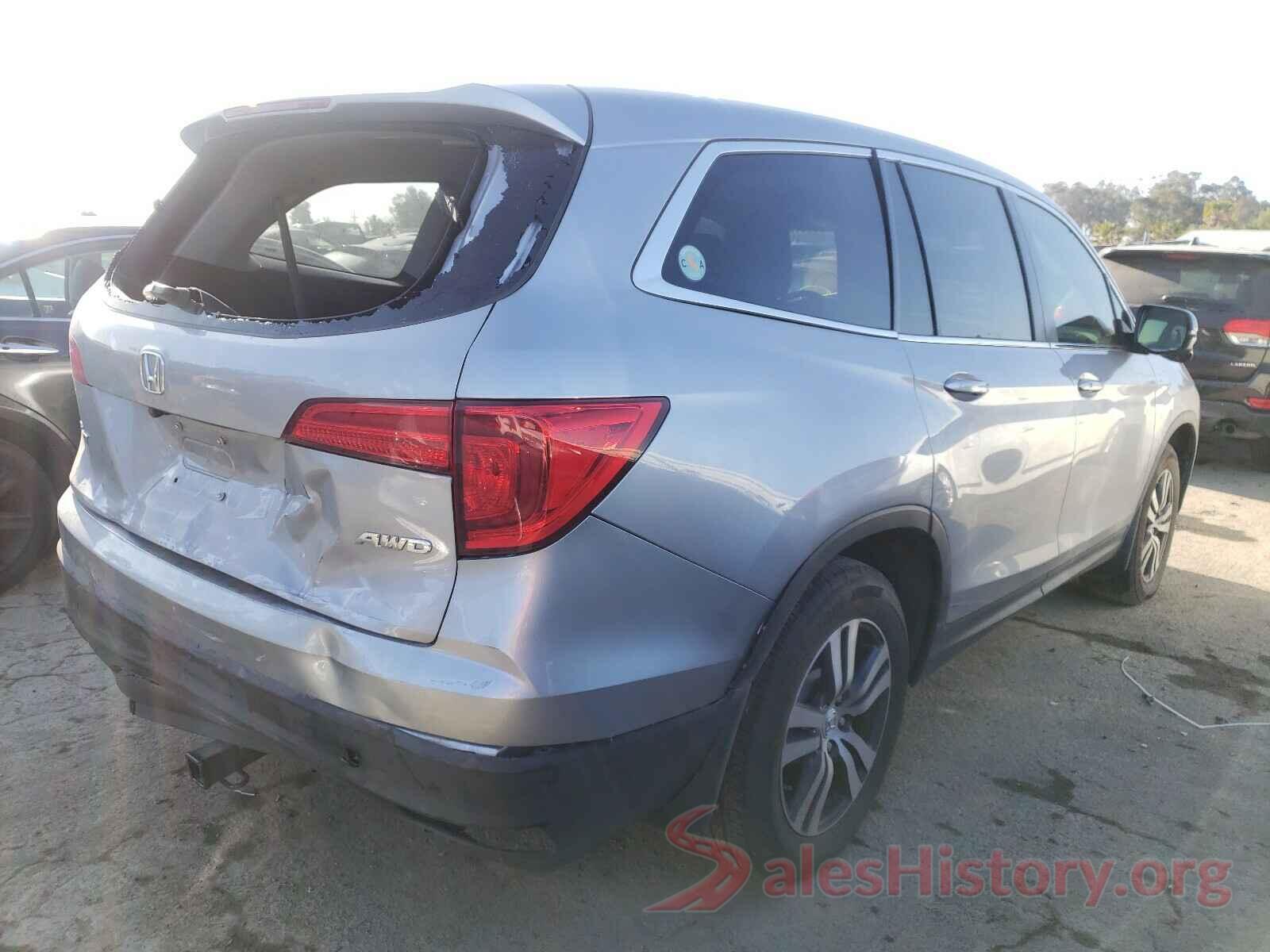 5FNYF6H56HB095665 2017 HONDA PILOT