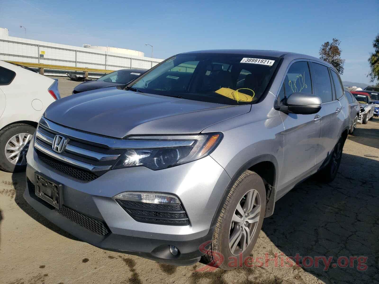 5FNYF6H56HB095665 2017 HONDA PILOT