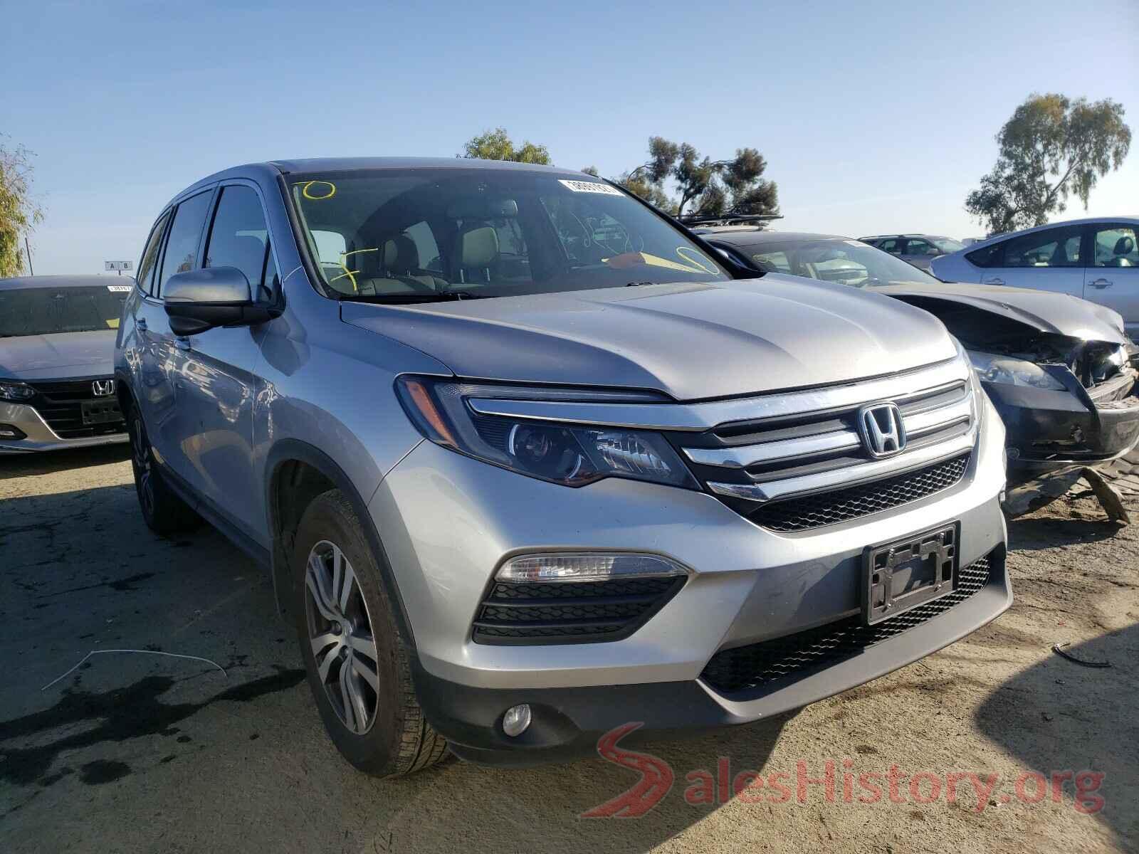 5FNYF6H56HB095665 2017 HONDA PILOT