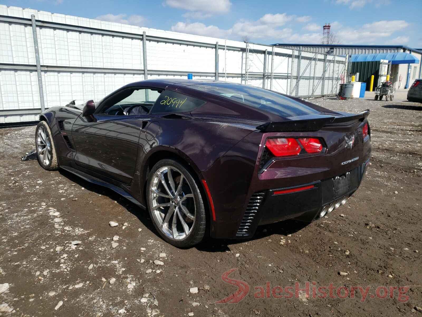 1G1YY2D75H5116235 2017 CHEVROLET CORVETTE