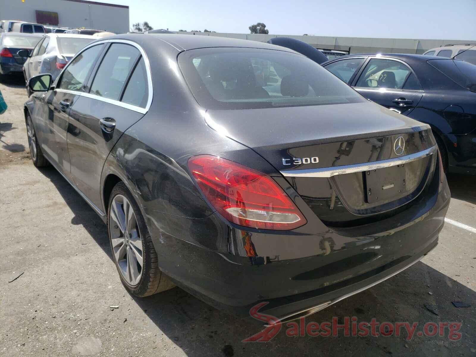 55SWF4JB0JU238321 2018 MERCEDES-BENZ C CLASS