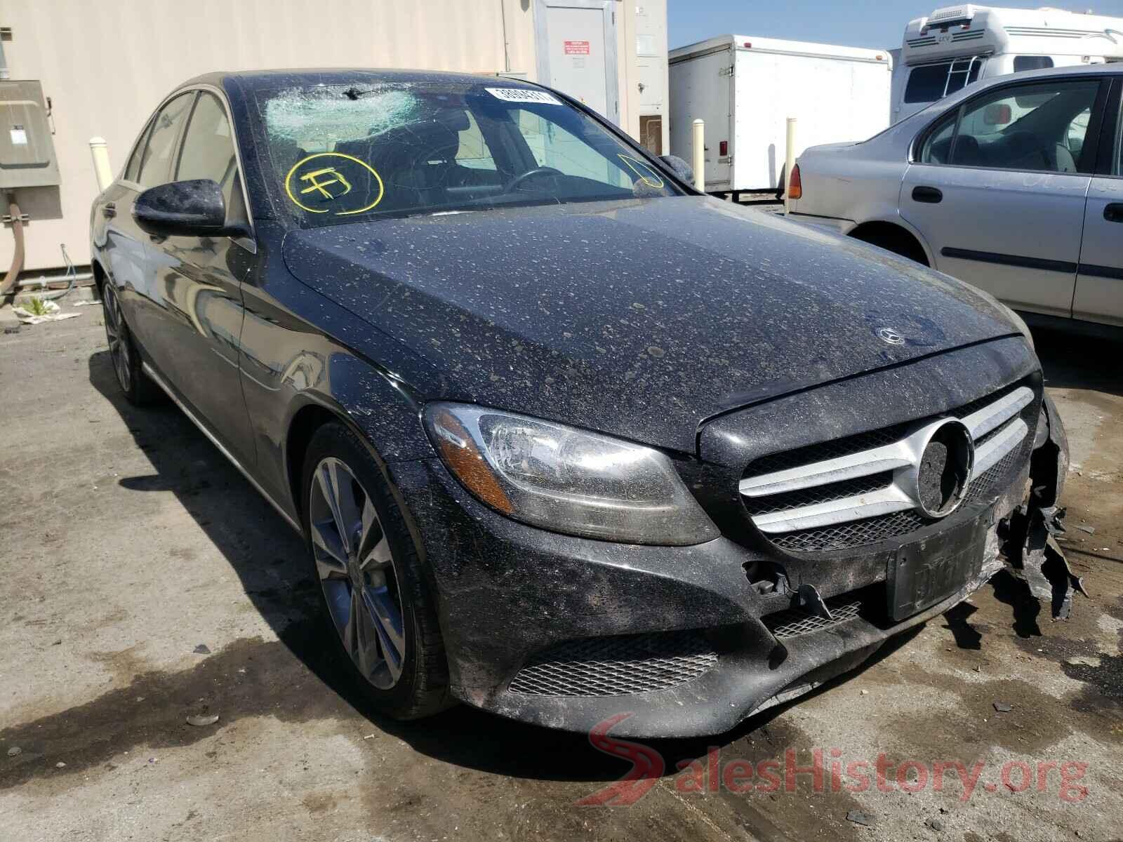 55SWF4JB0JU238321 2018 MERCEDES-BENZ C CLASS