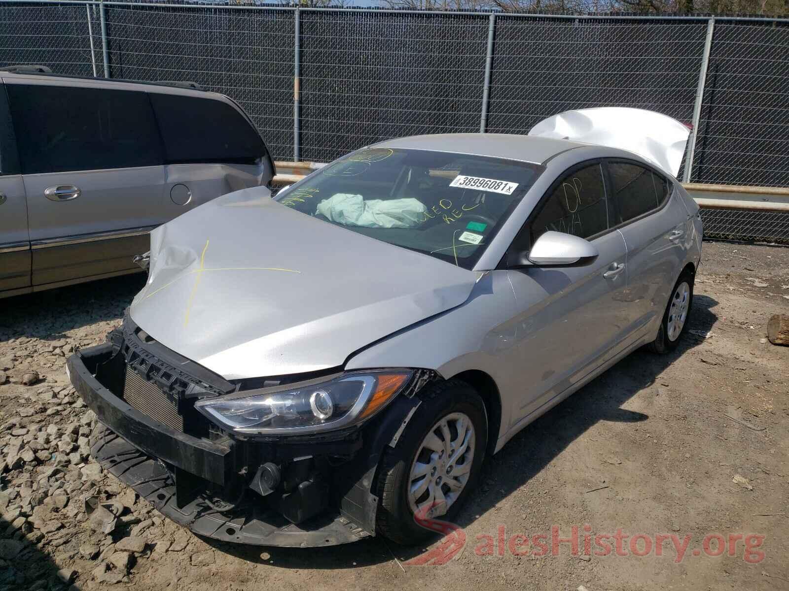 5NPD74LF0HH192765 2017 HYUNDAI ELANTRA