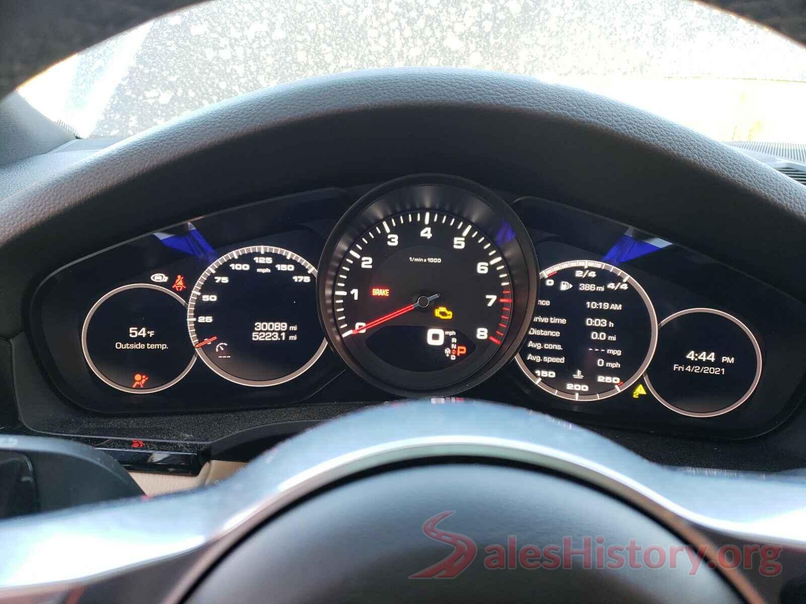 WP1AA2AY6KDA05974 2019 PORSCHE CAYENNE