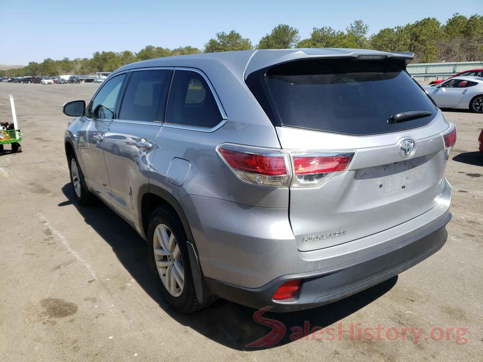 5TDBKRFH0GS246137 2016 TOYOTA HIGHLANDER