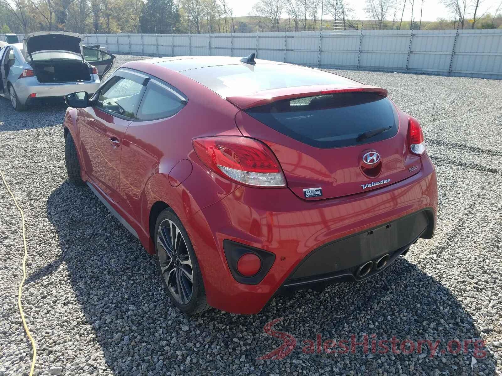 KMHTC6AE6GU295766 2016 HYUNDAI VELOSTER