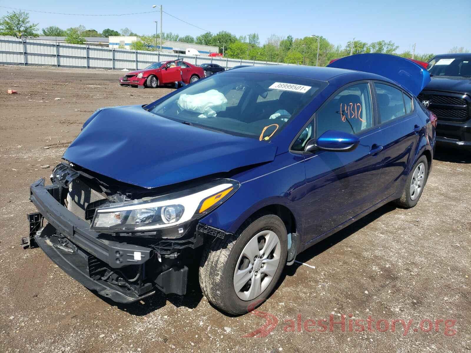 3KPFK4A75HE137249 2017 KIA FORTE