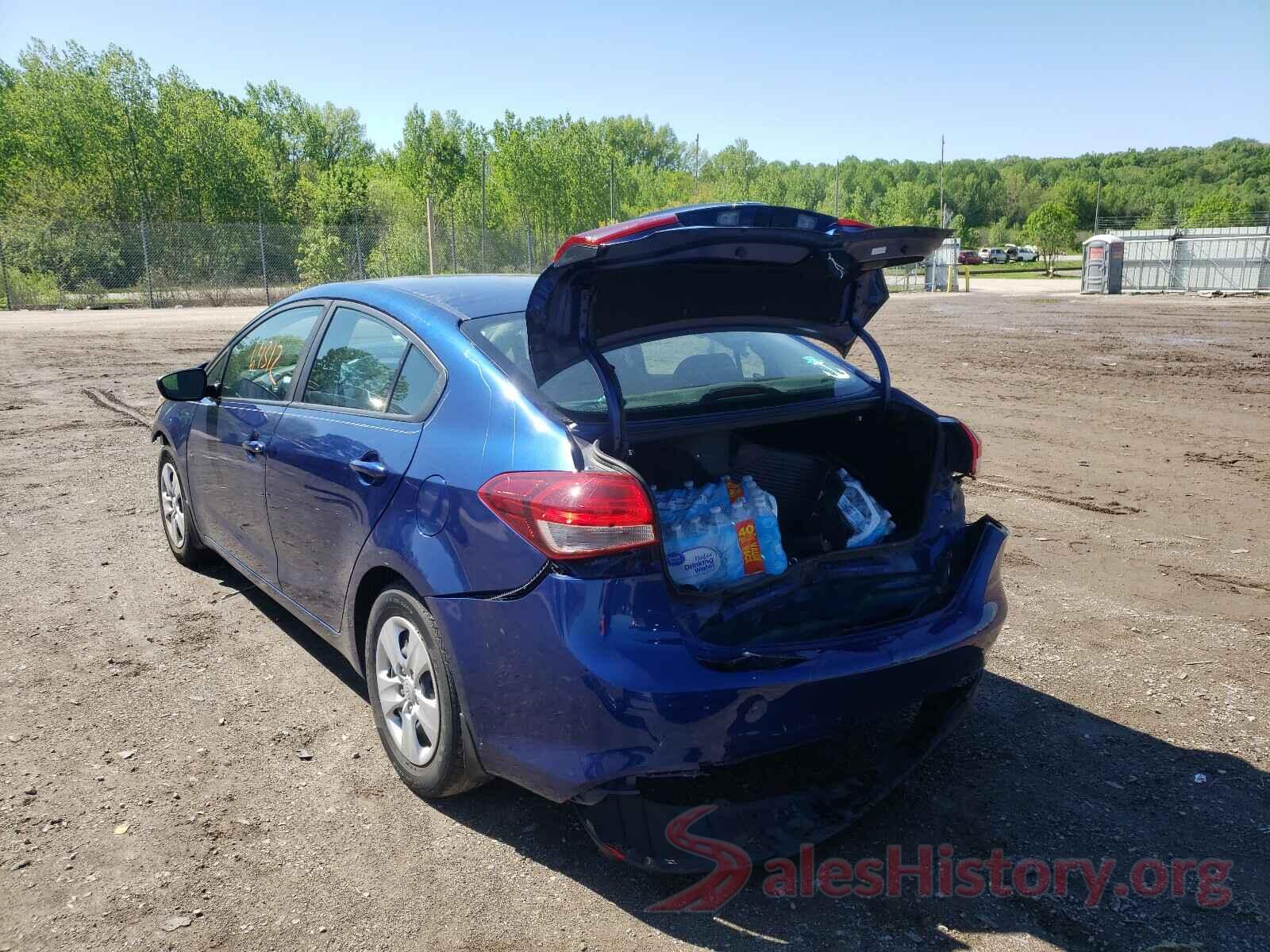 3KPFK4A75HE137249 2017 KIA FORTE