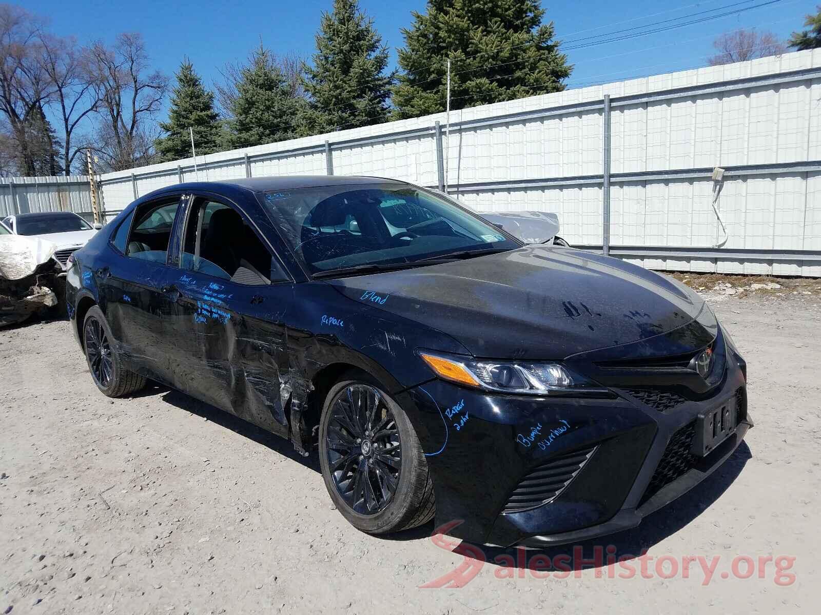 4T1B11HK1KU271139 2019 TOYOTA CAMRY