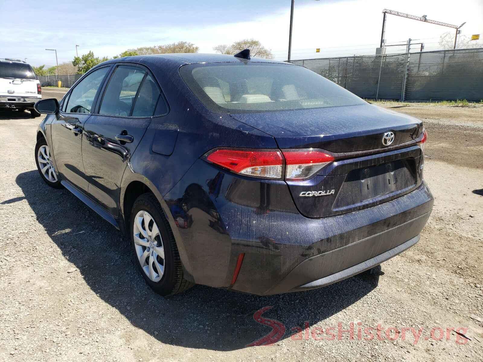 JTDEPRAE9LJ014350 2020 TOYOTA COROLLA