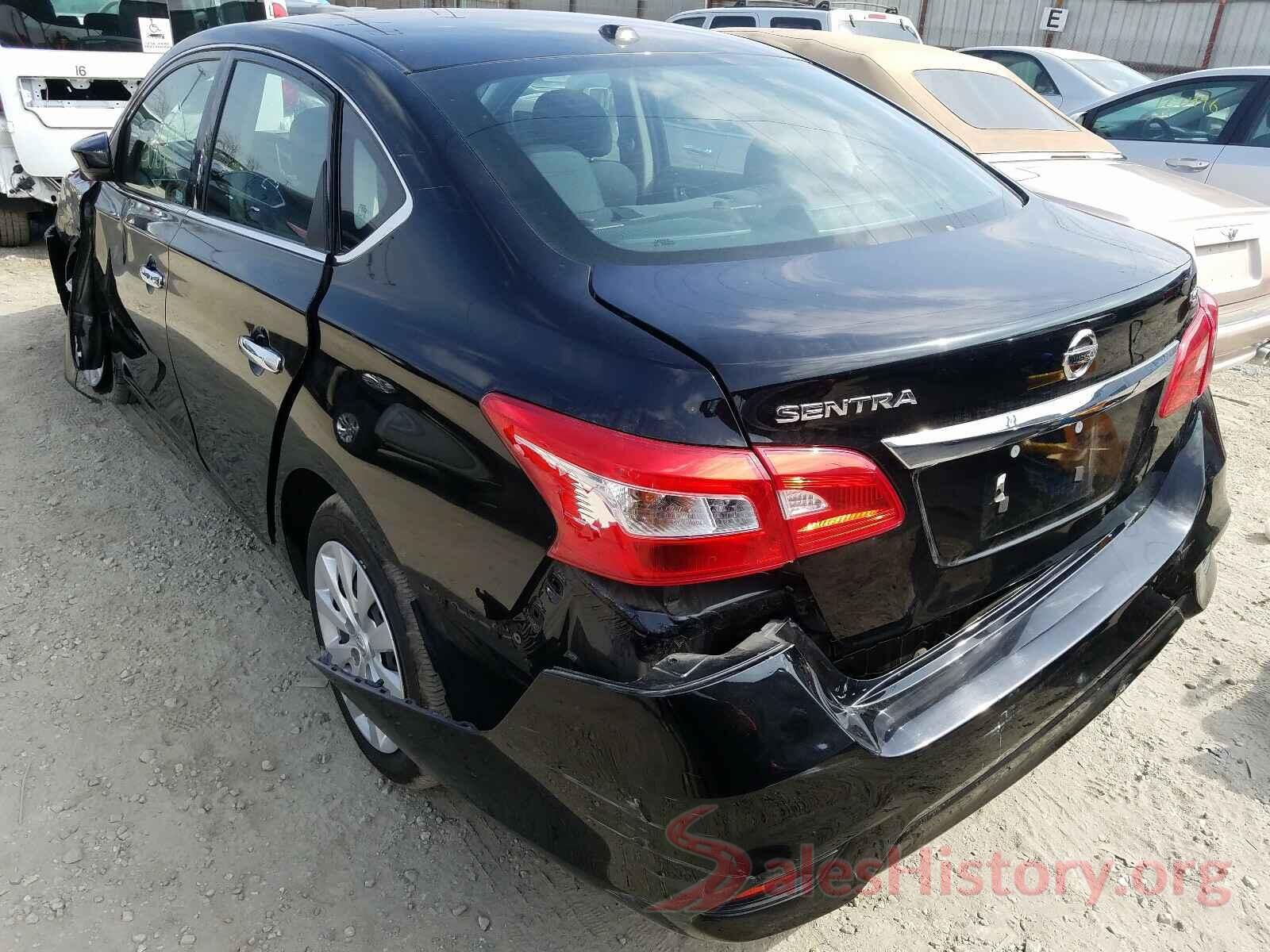 3N1AB7AP0HY396633 2017 NISSAN SENTRA