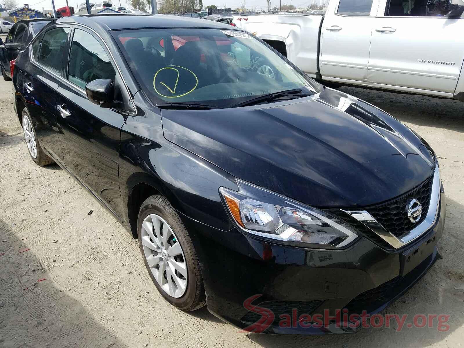 3N1AB7AP0HY396633 2017 NISSAN SENTRA