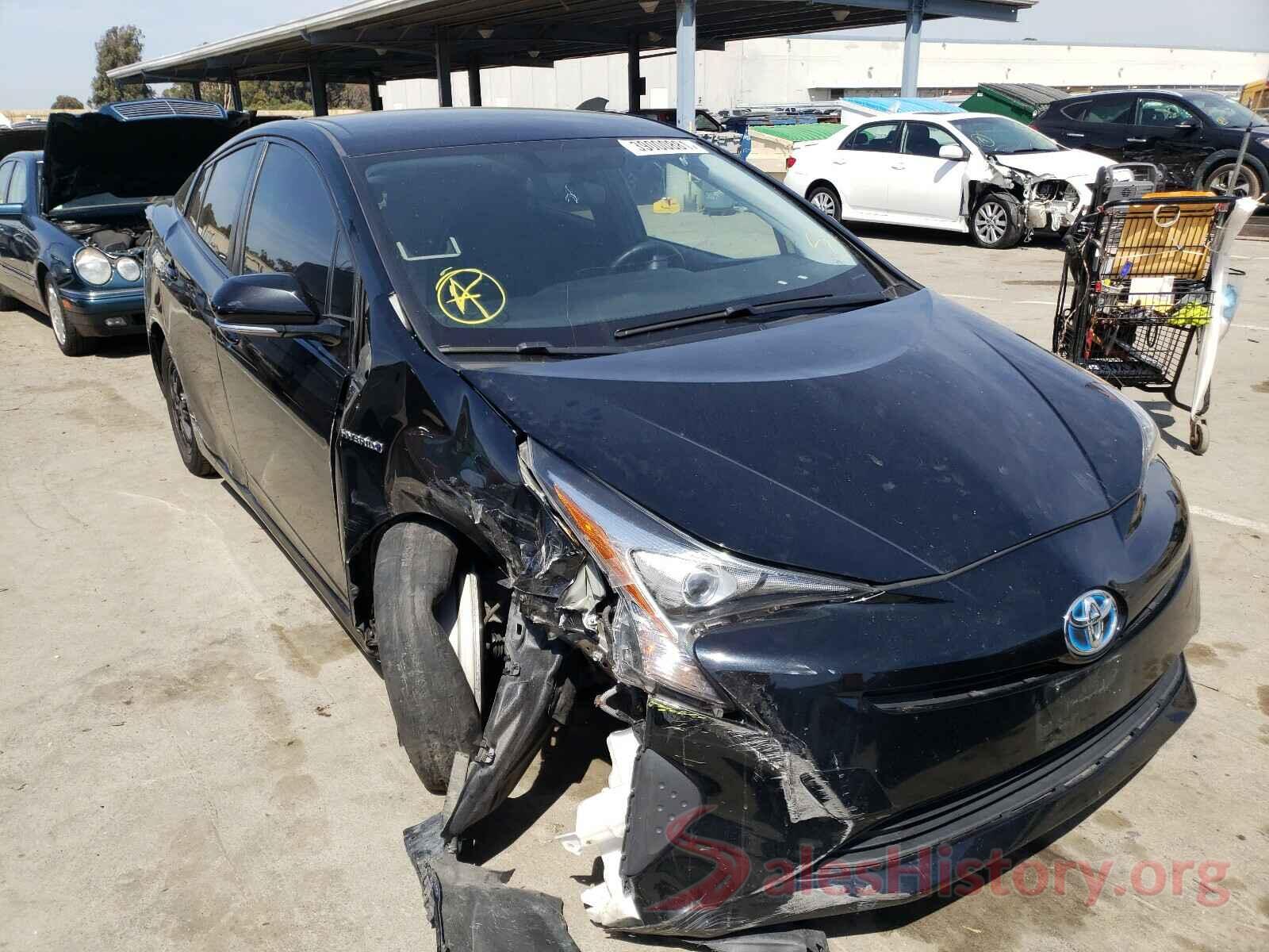 JTDKARFU9G3517553 2016 TOYOTA PRIUS