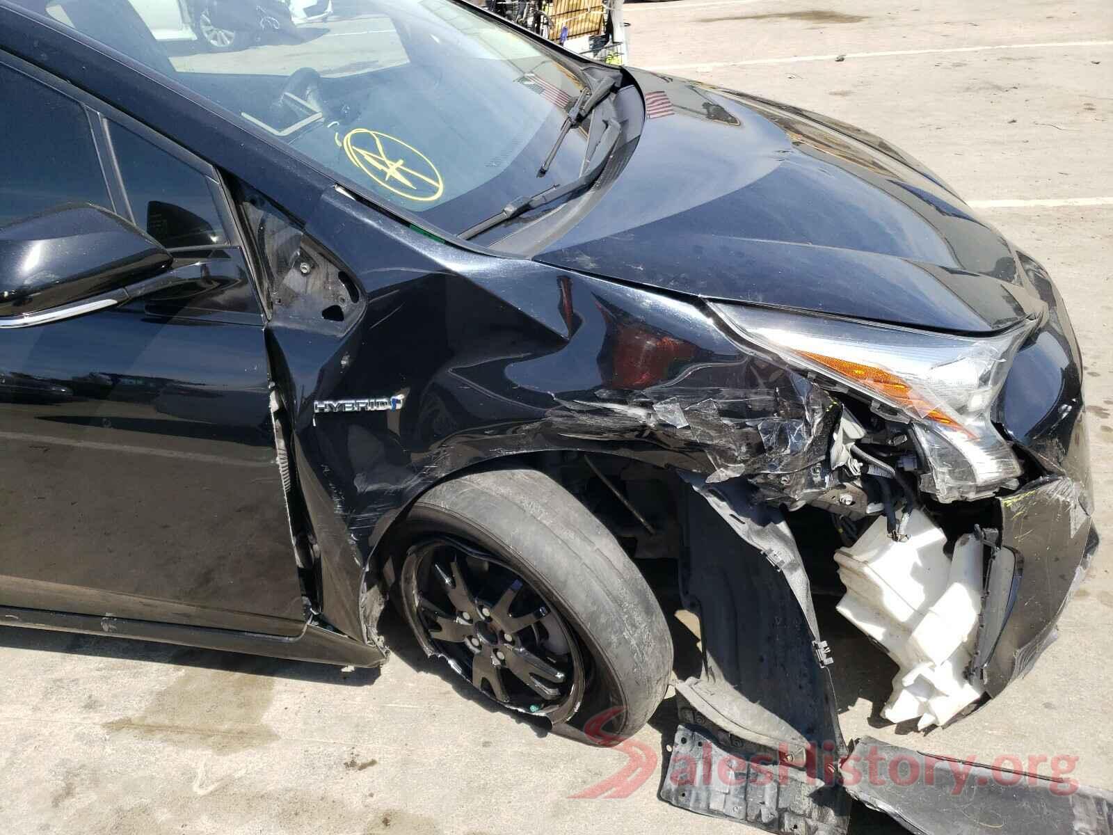 JTDKARFU9G3517553 2016 TOYOTA PRIUS