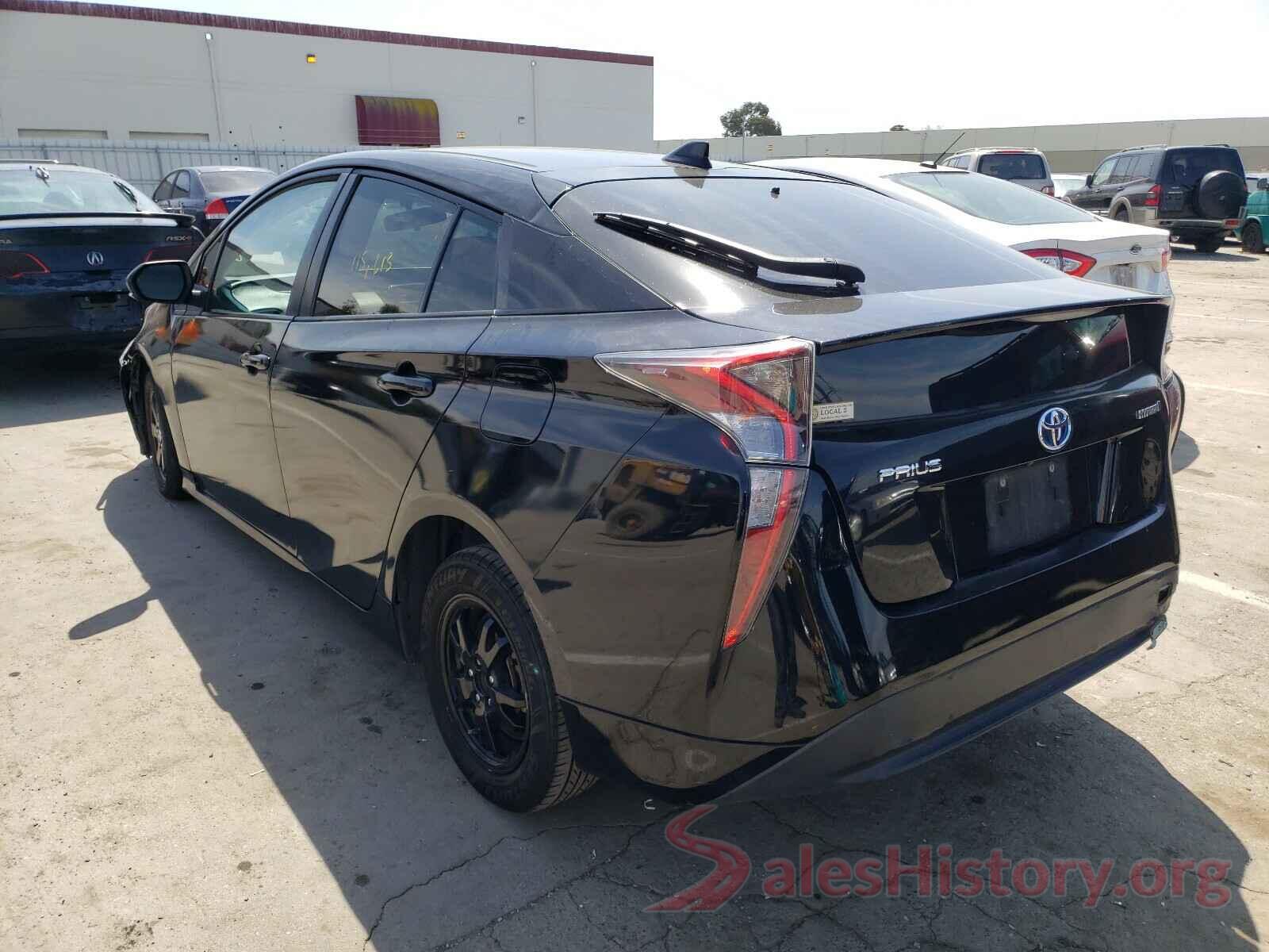 JTDKARFU9G3517553 2016 TOYOTA PRIUS