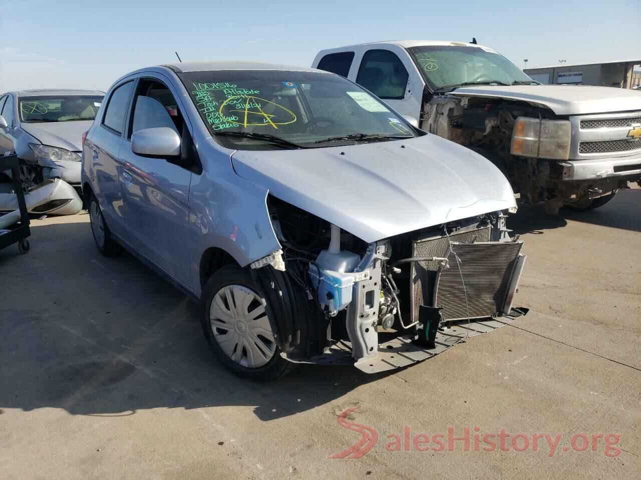 ML32A3HJ5KH000233 2019 MITSUBISHI MIRAGE