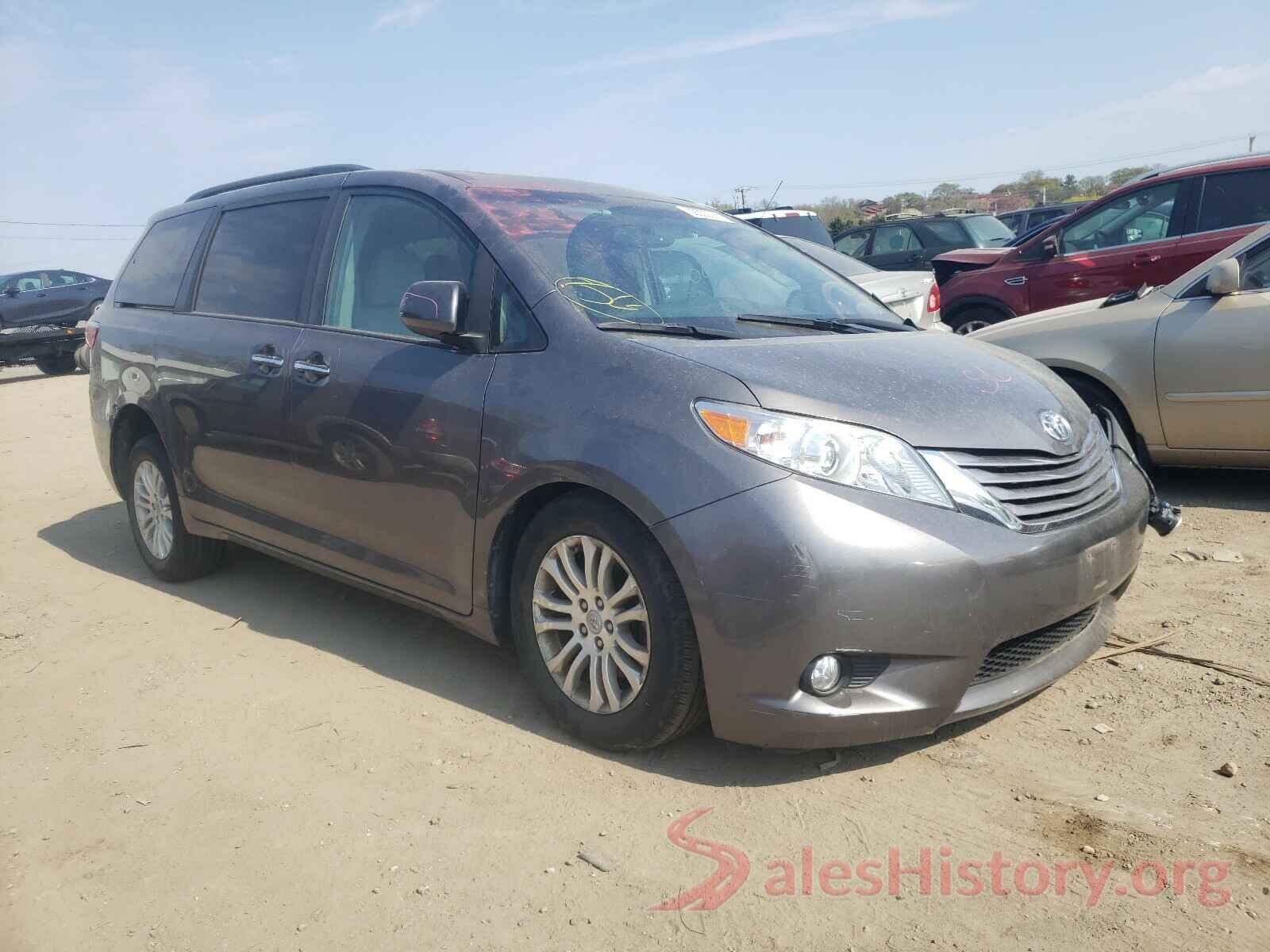 5TDYZ3DC1HS796605 2017 TOYOTA SIENNA