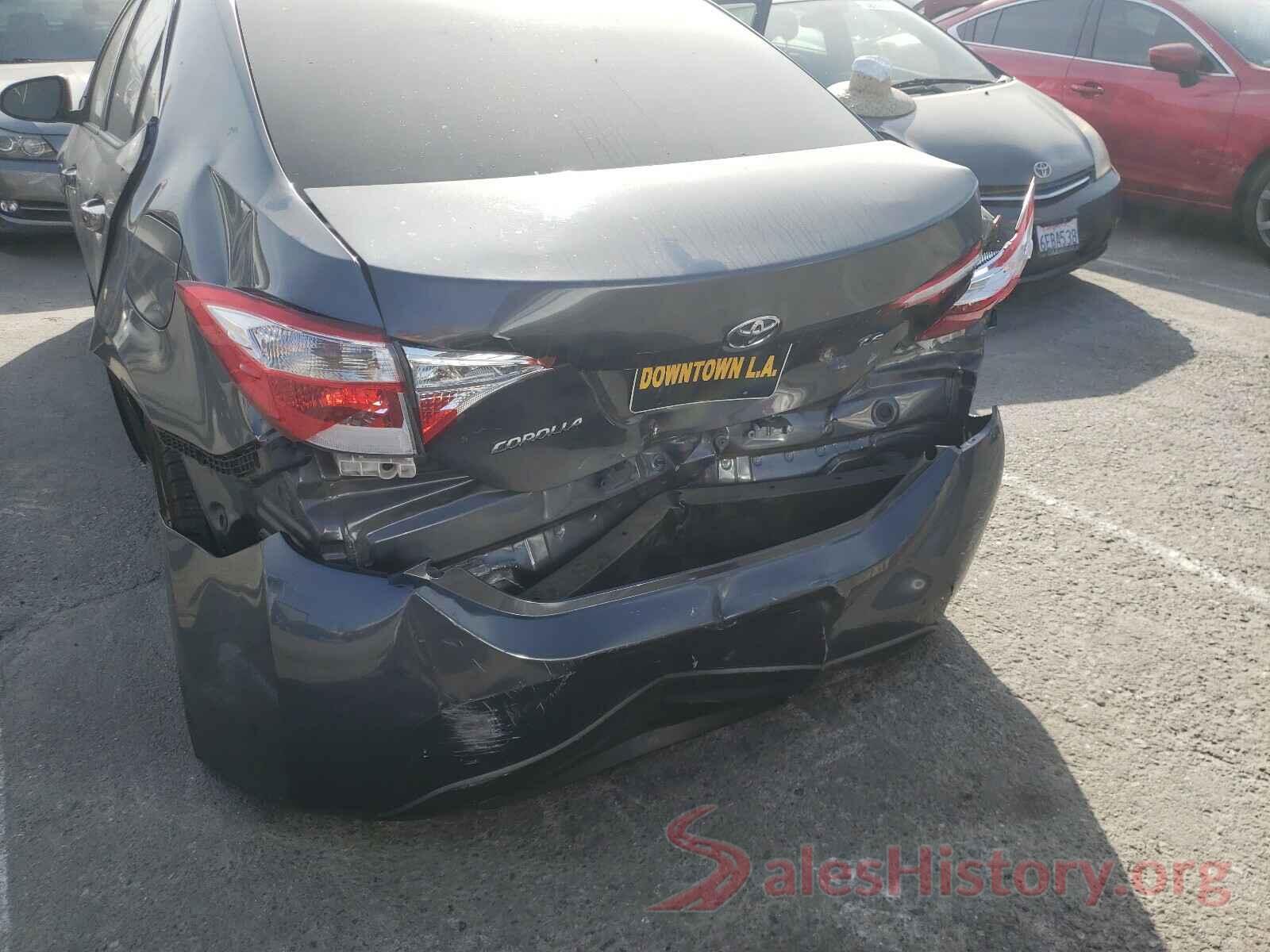 5YFBURHE8GP505298 2016 TOYOTA COROLLA