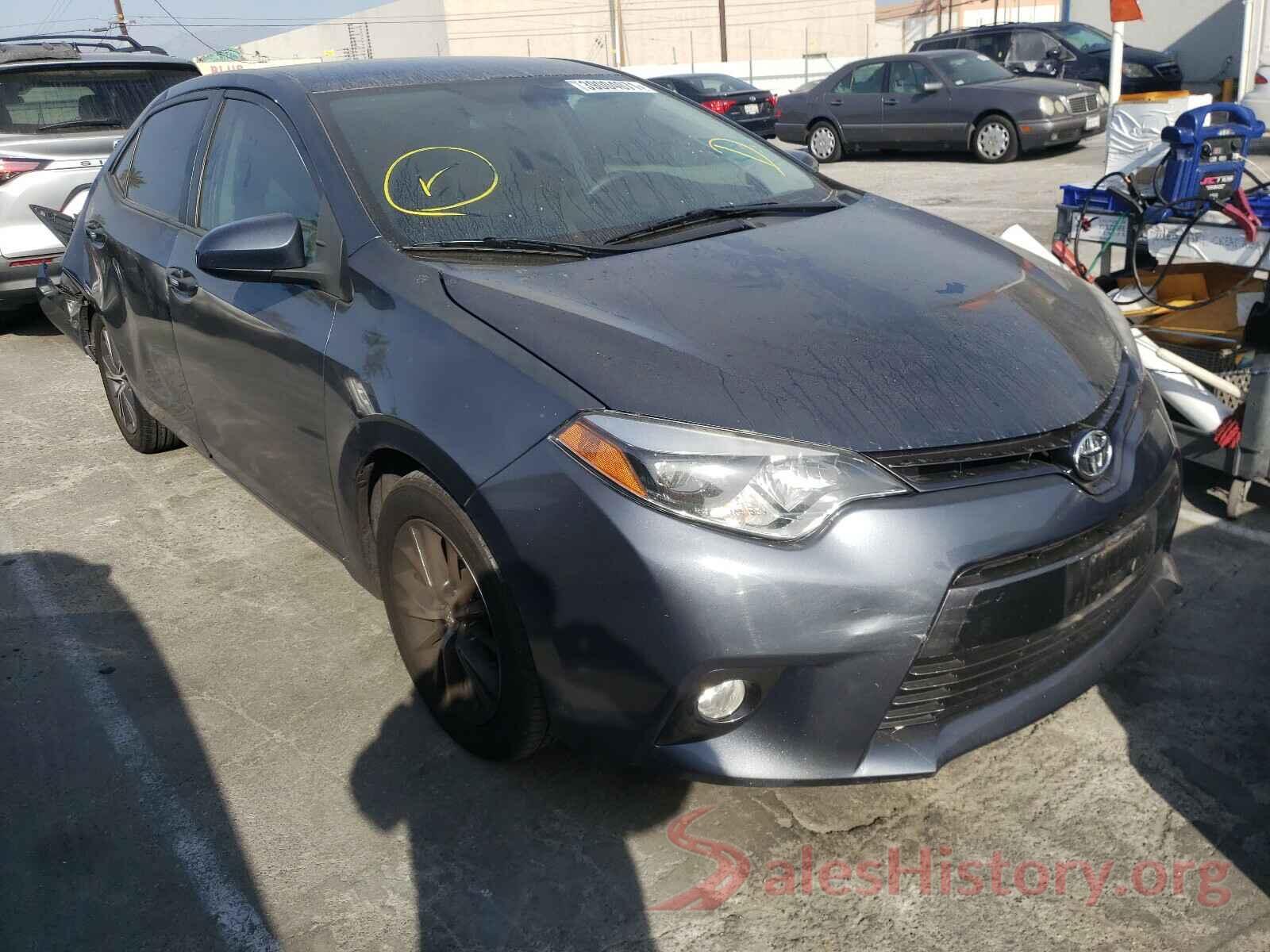 5YFBURHE8GP505298 2016 TOYOTA COROLLA