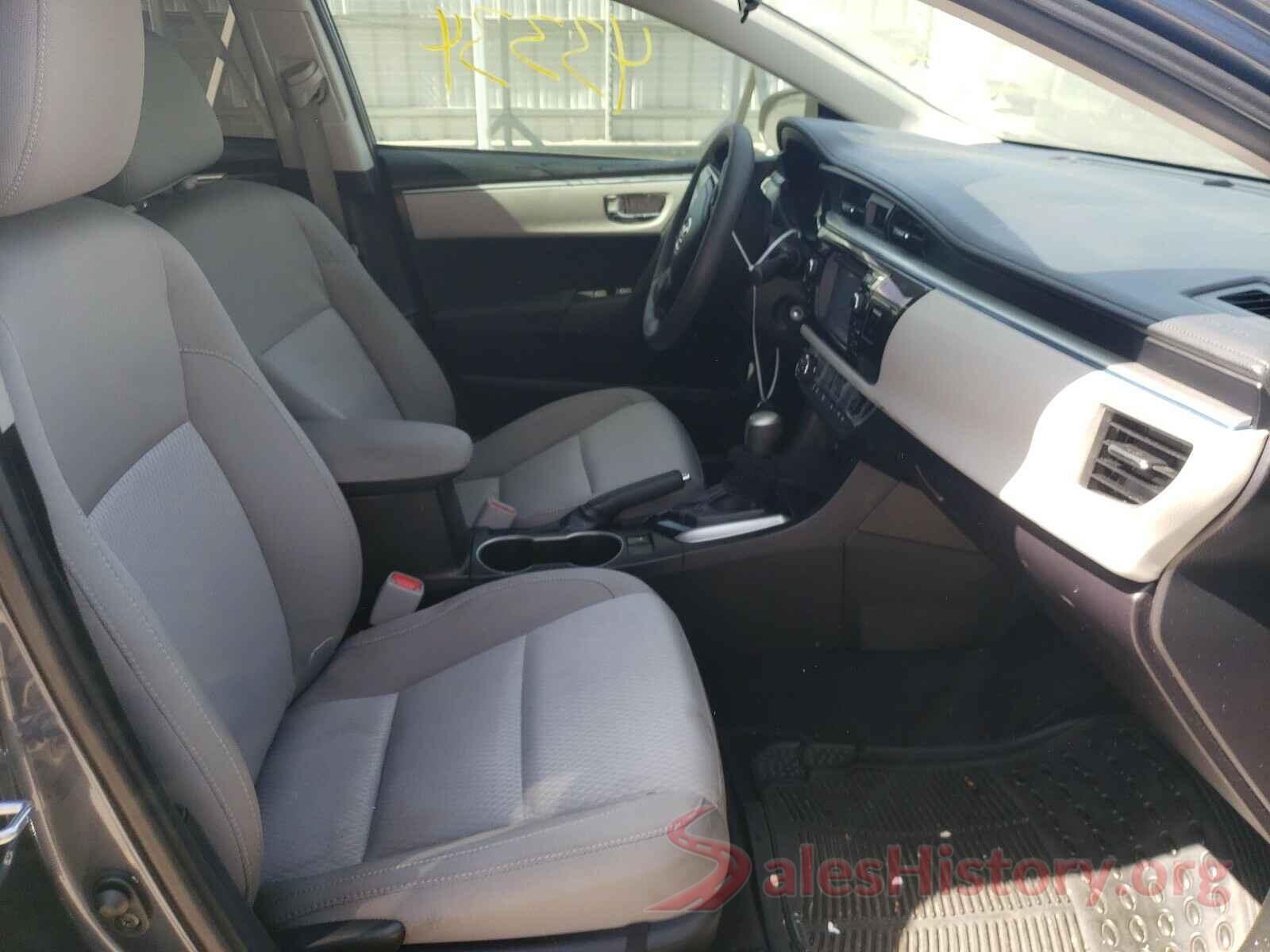 5YFBURHE8GP505298 2016 TOYOTA COROLLA