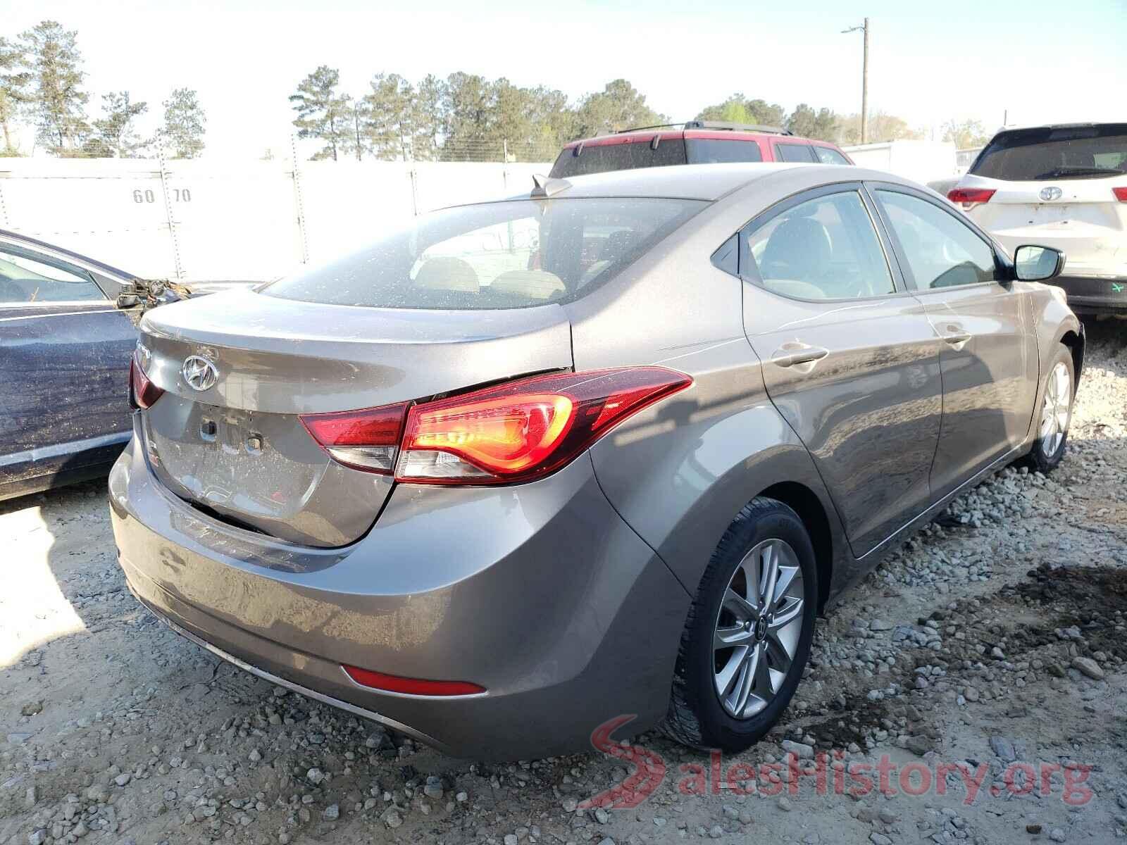 5NPDH4AE4GH761672 2016 HYUNDAI ELANTRA