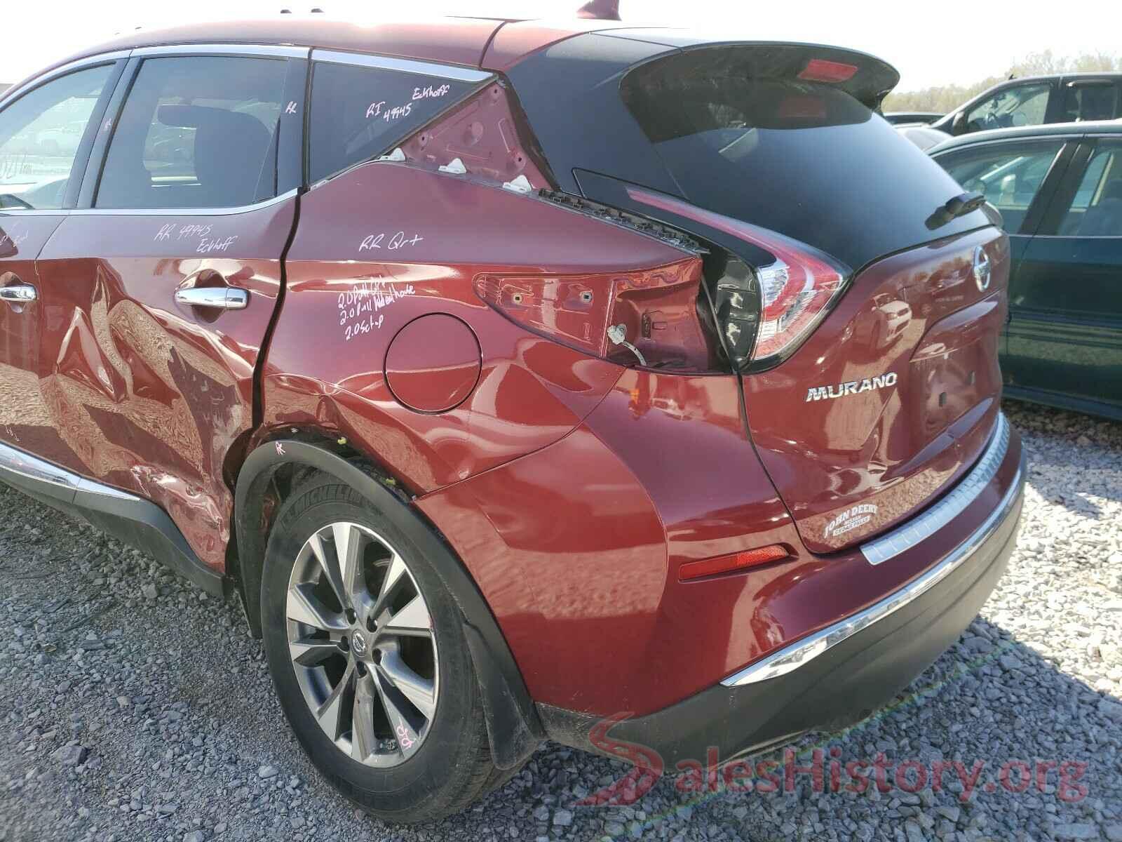 5N1AZ2MH6HN120322 2017 NISSAN MURANO