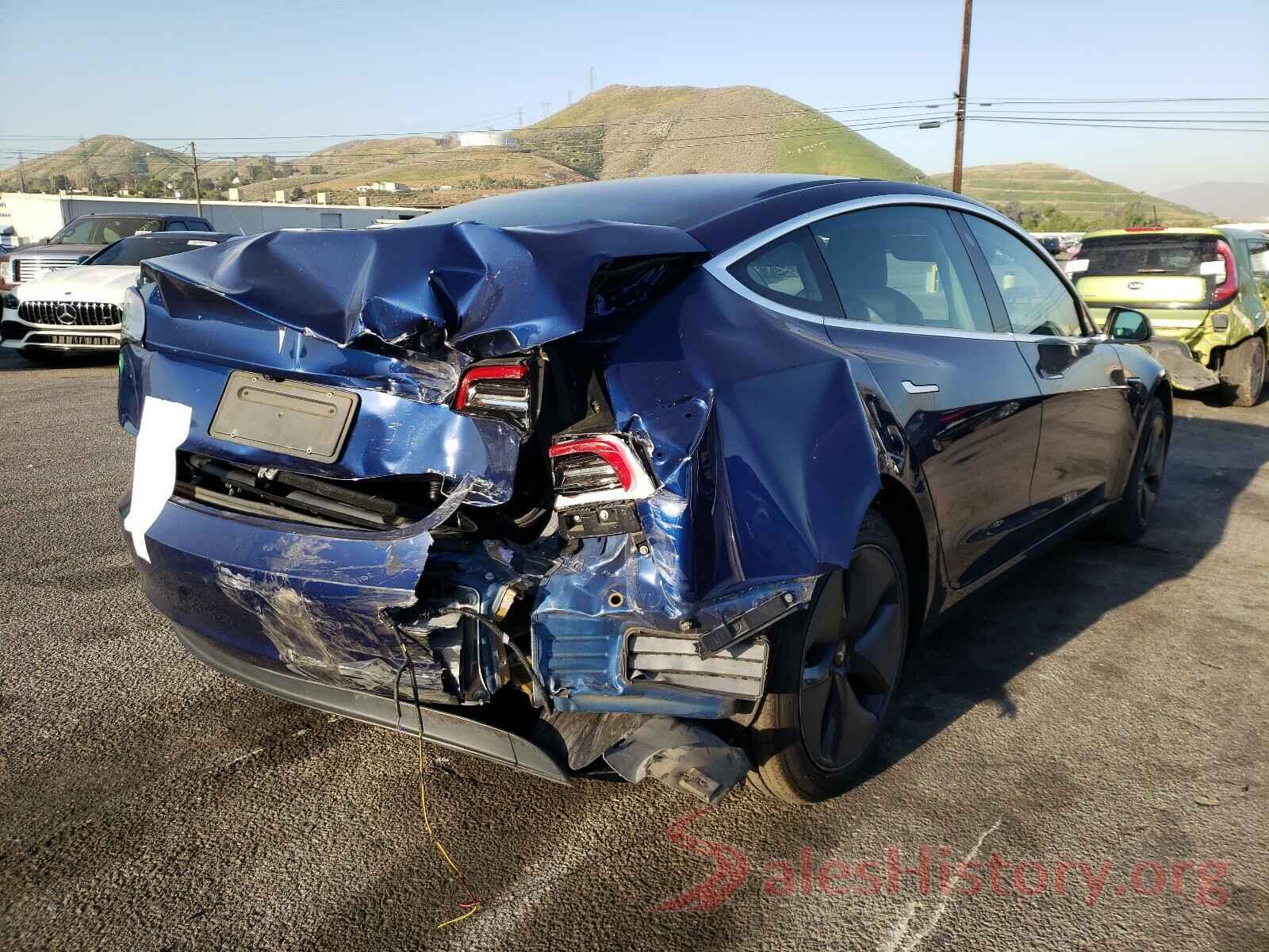 5YJ3E1EB6KF361512 2019 TESLA MODEL 3