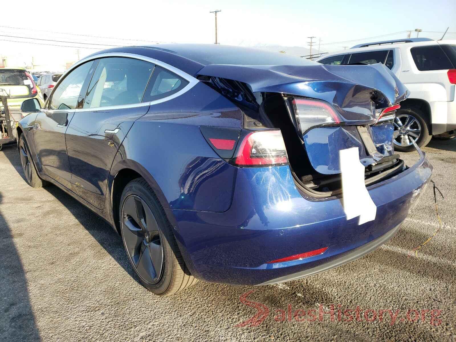 5YJ3E1EB6KF361512 2019 TESLA MODEL 3