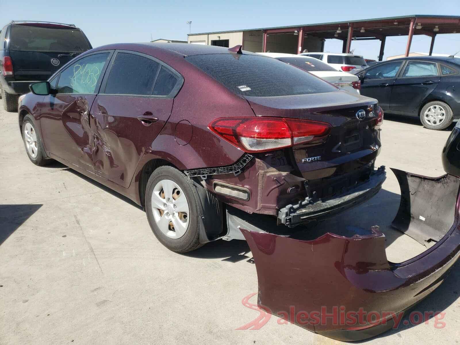 3KPFK4A71HE071976 2017 KIA FORTE