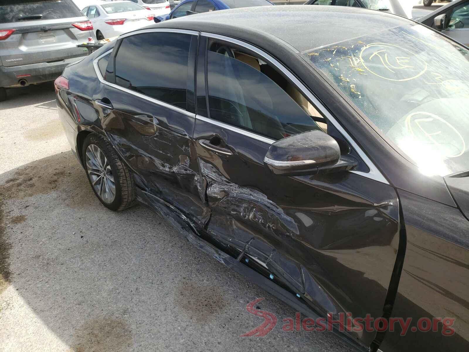 KMHGN4JE7GU130390 2016 HYUNDAI GENESIS