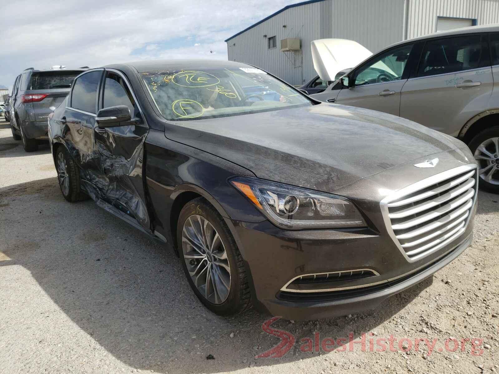 KMHGN4JE7GU130390 2016 HYUNDAI GENESIS