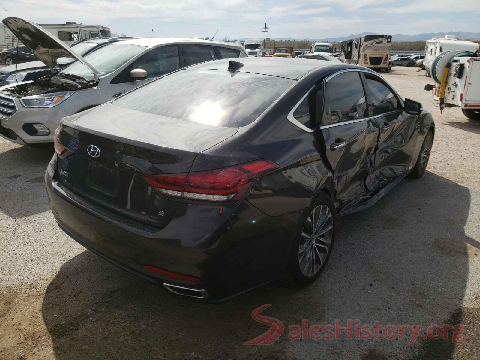 KMHGN4JE7GU130390 2016 HYUNDAI GENESIS