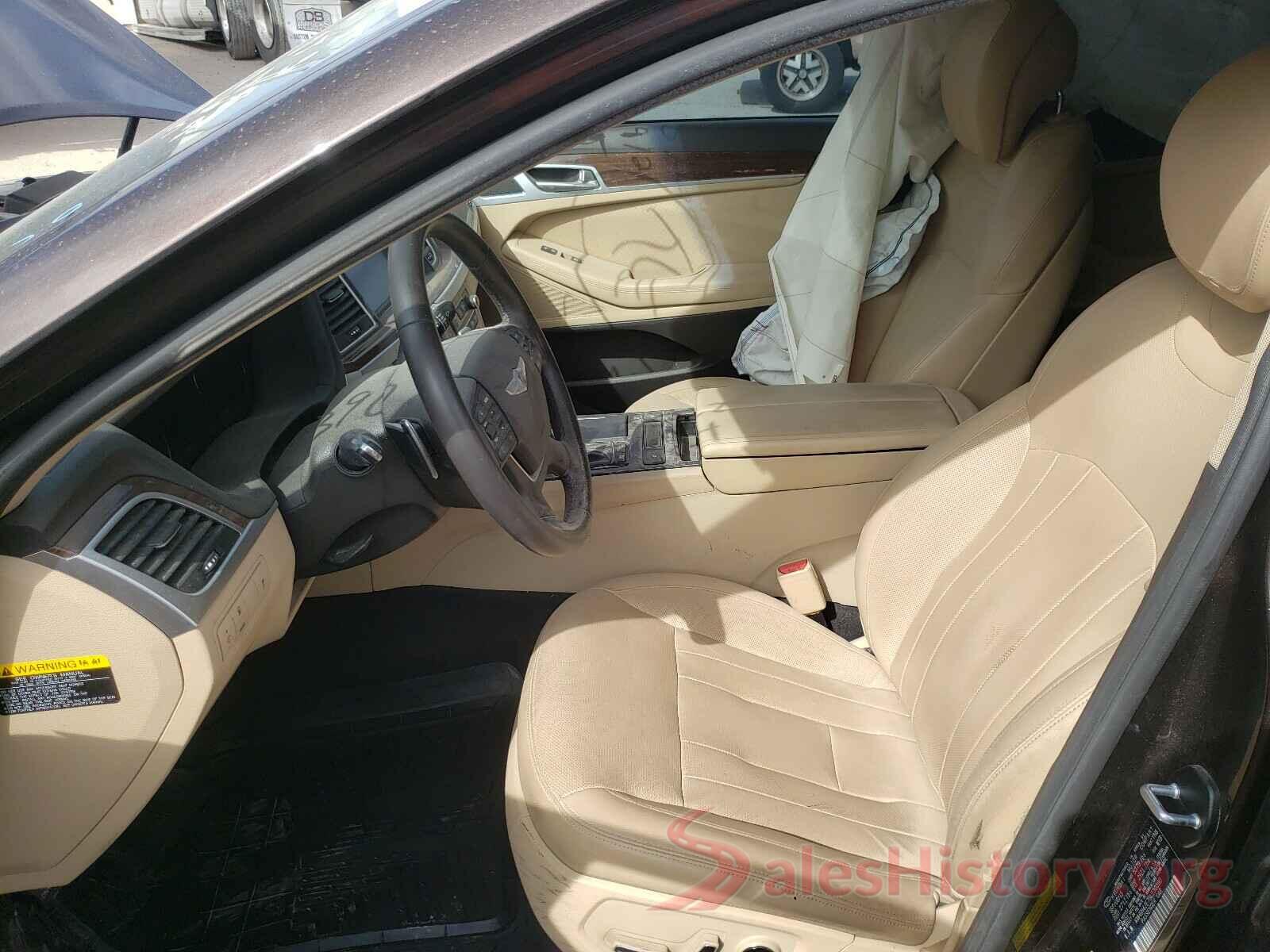 KMHGN4JE7GU130390 2016 HYUNDAI GENESIS