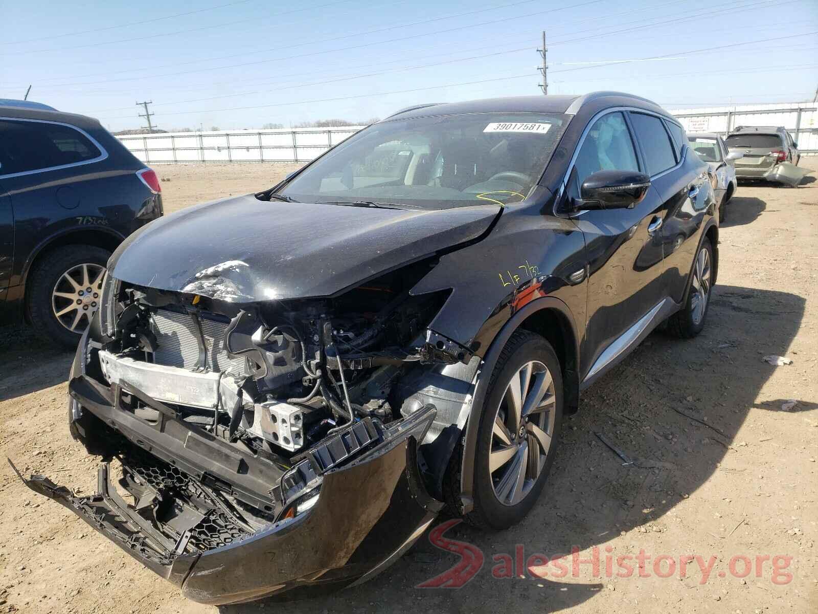 5N1AZ2MS7KN154126 2019 NISSAN MURANO