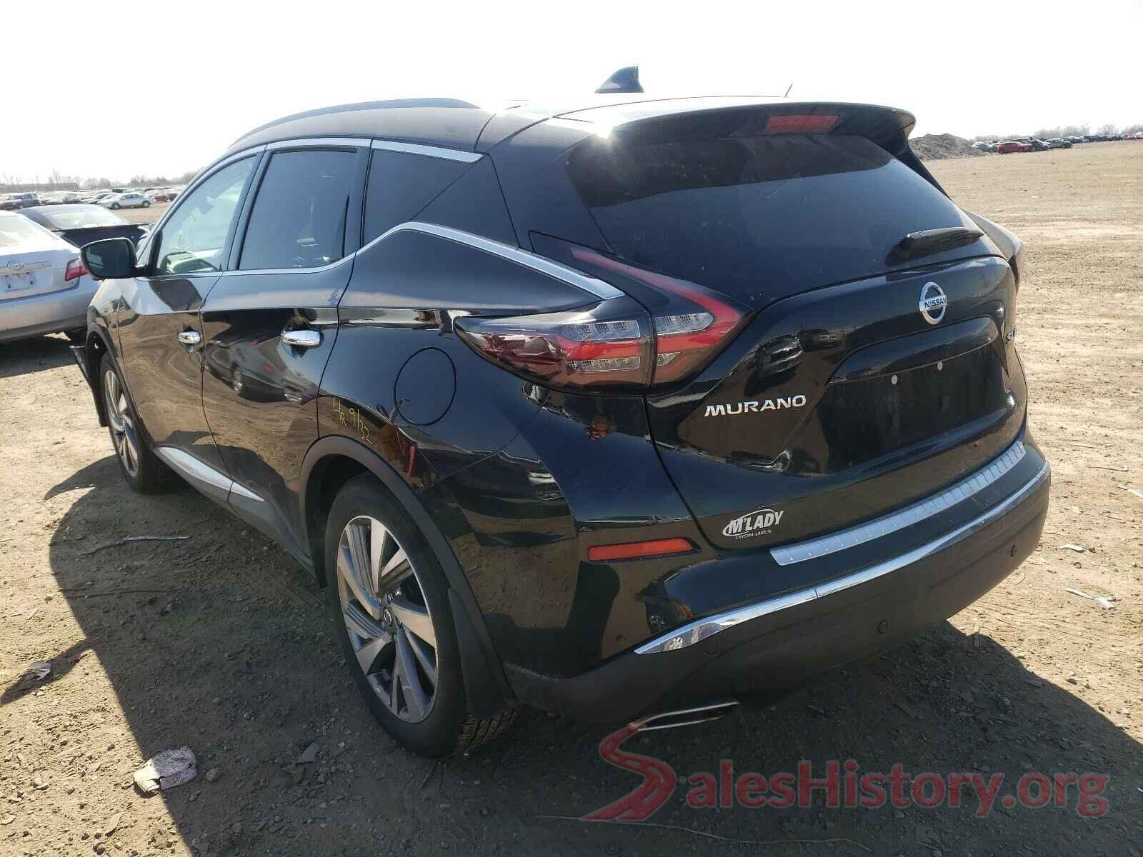 5N1AZ2MS7KN154126 2019 NISSAN MURANO