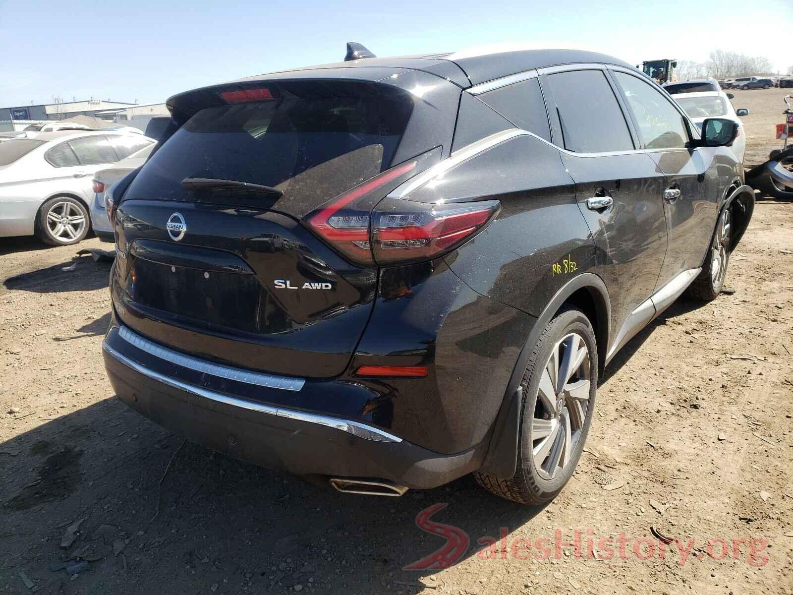 5N1AZ2MS7KN154126 2019 NISSAN MURANO