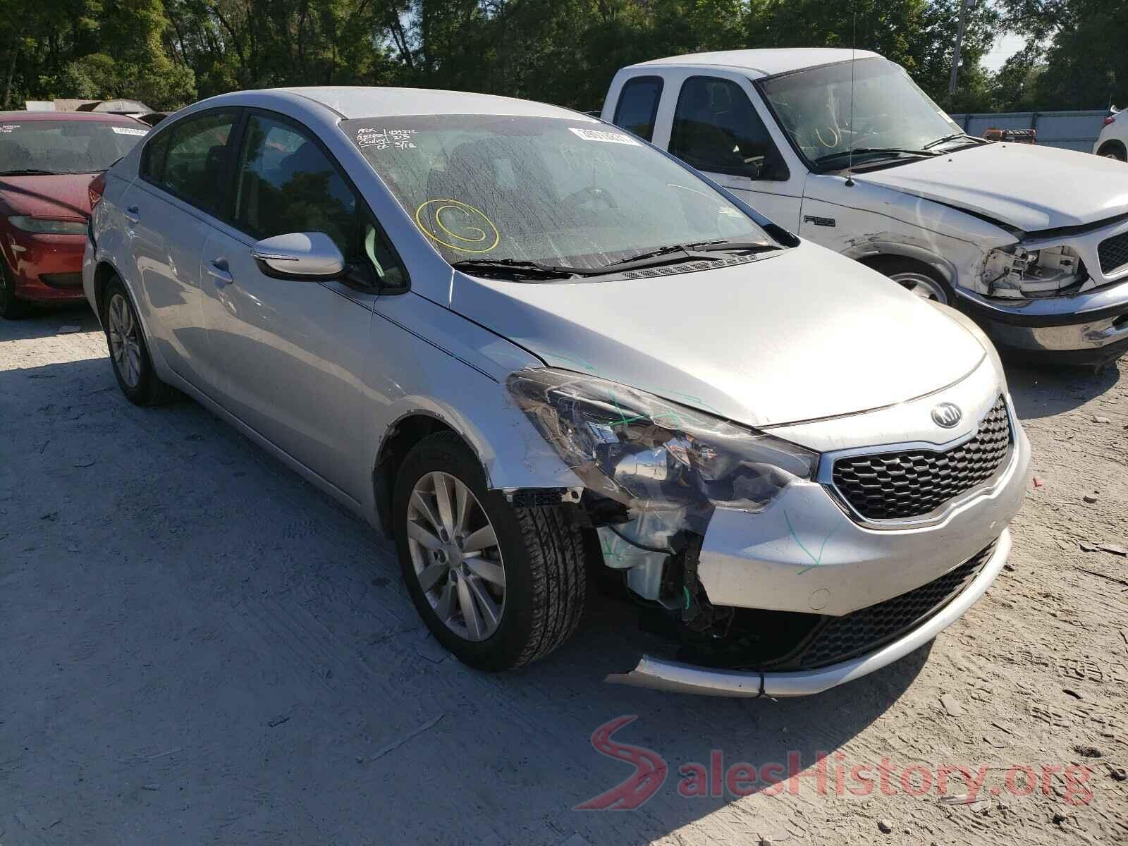 KNAFX4A64G5471787 2016 KIA FORTE