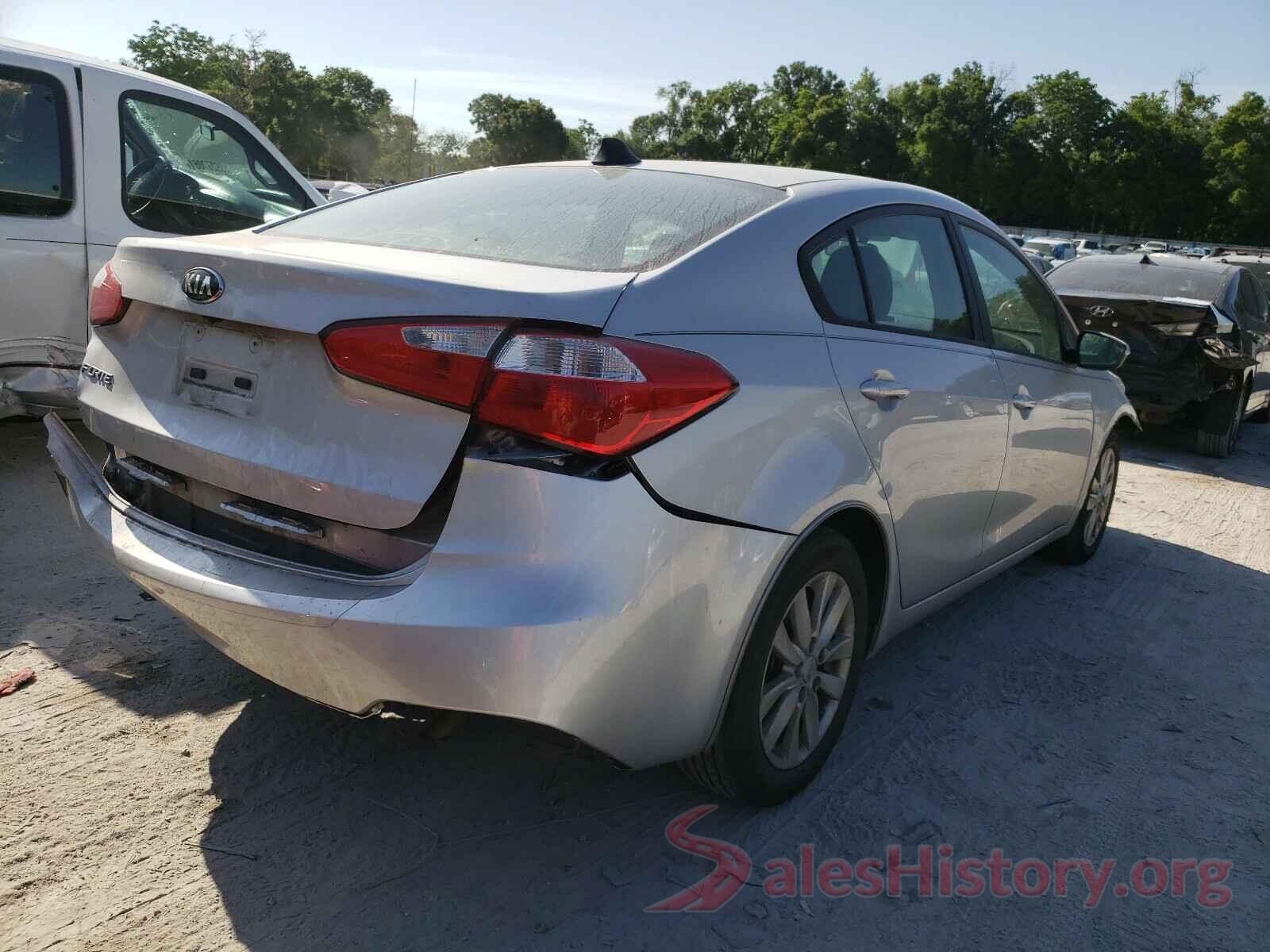 KNAFX4A64G5471787 2016 KIA FORTE