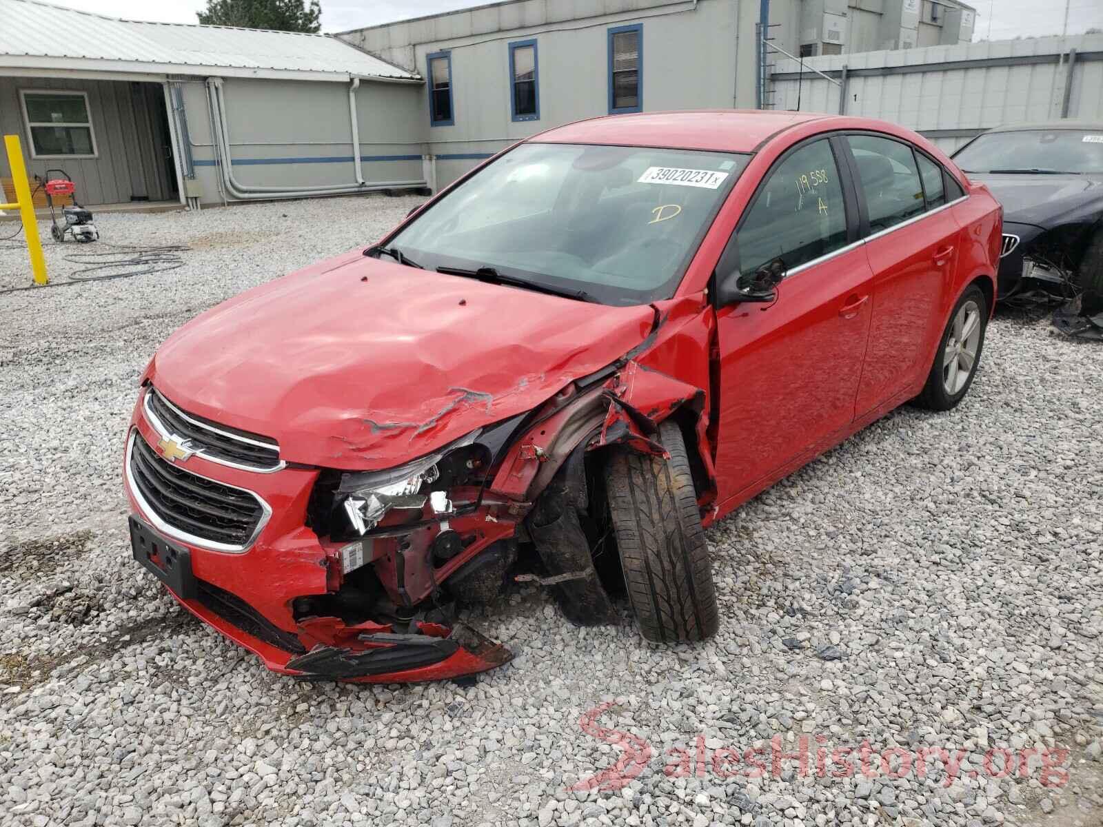 1G1PF5SBXG7124165 2016 CHEVROLET CRUZE