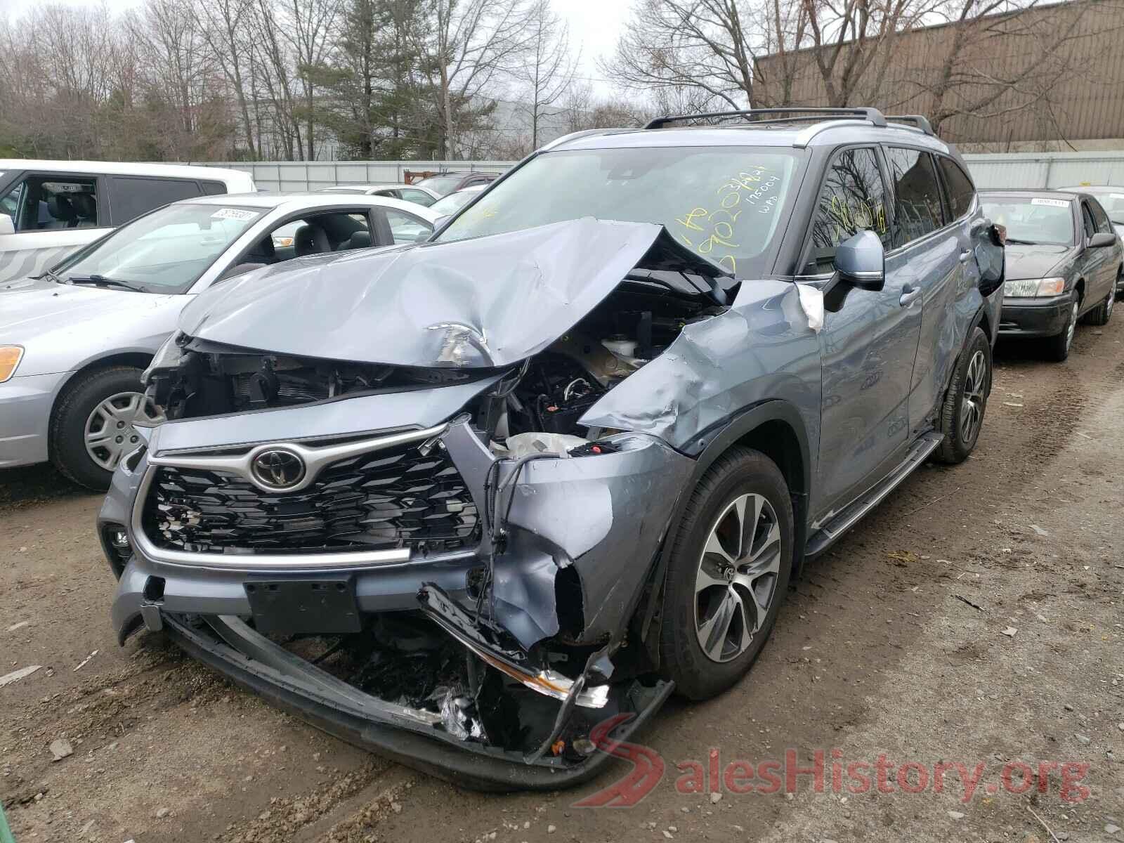 5TDGZRBH9MS057246 2021 TOYOTA HIGHLANDER