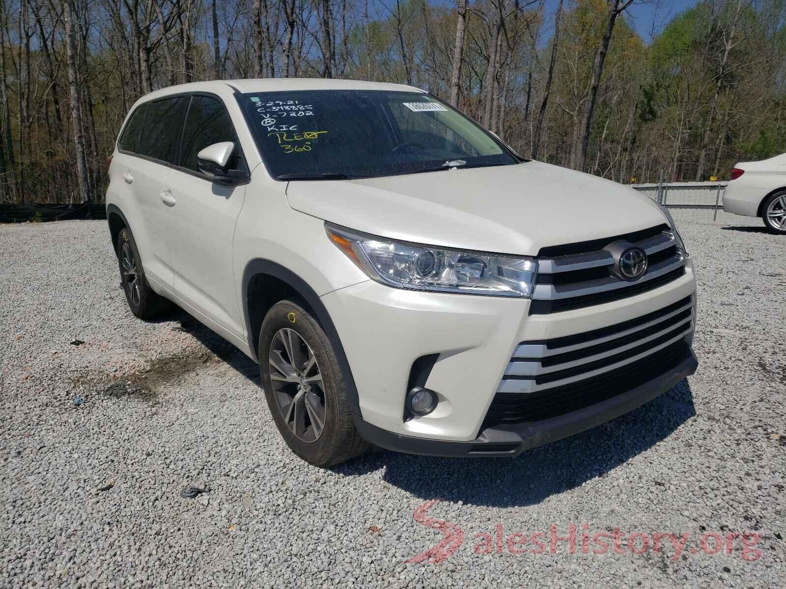 5TDZZRFH6JS277202 2018 TOYOTA HIGHLANDER