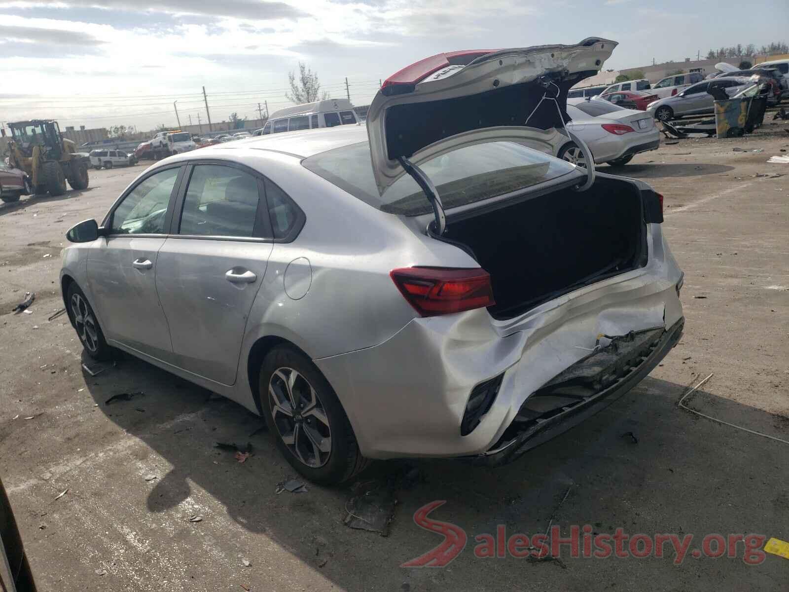 3KPF24AD0LE142535 2020 KIA FORTE