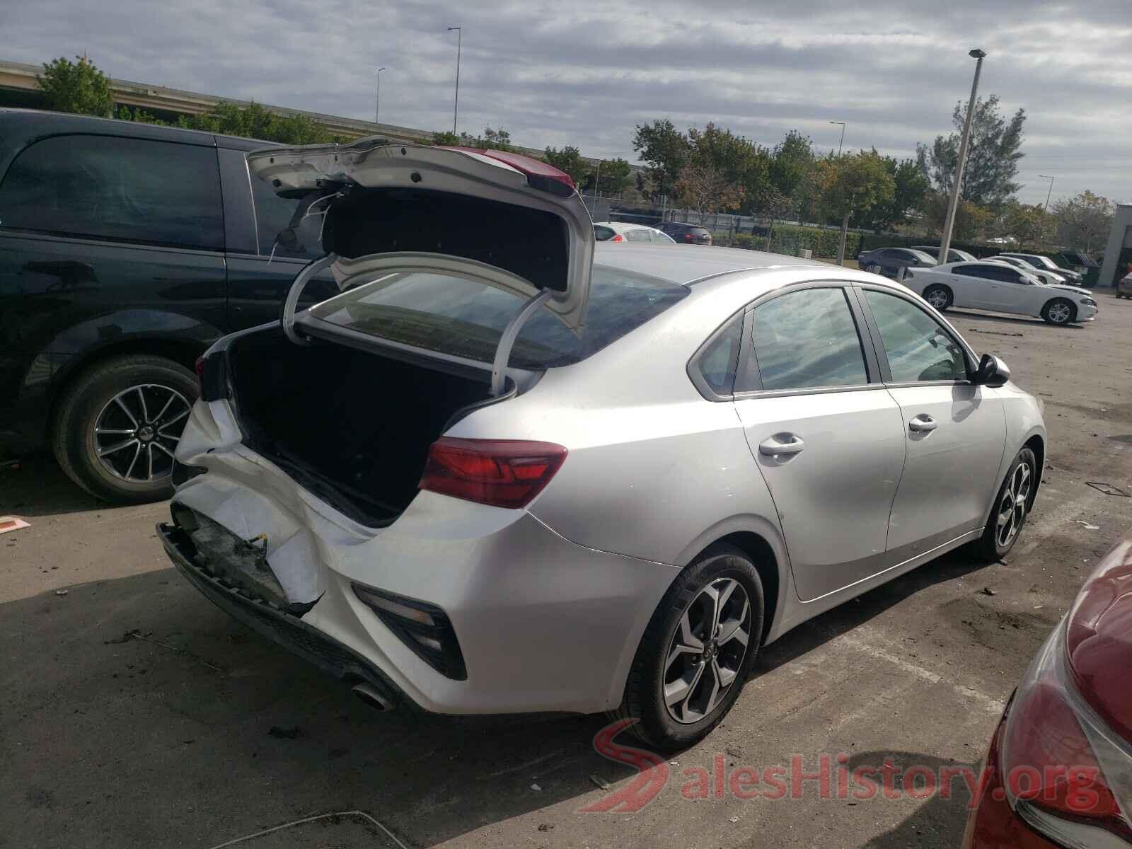 3KPF24AD0LE142535 2020 KIA FORTE