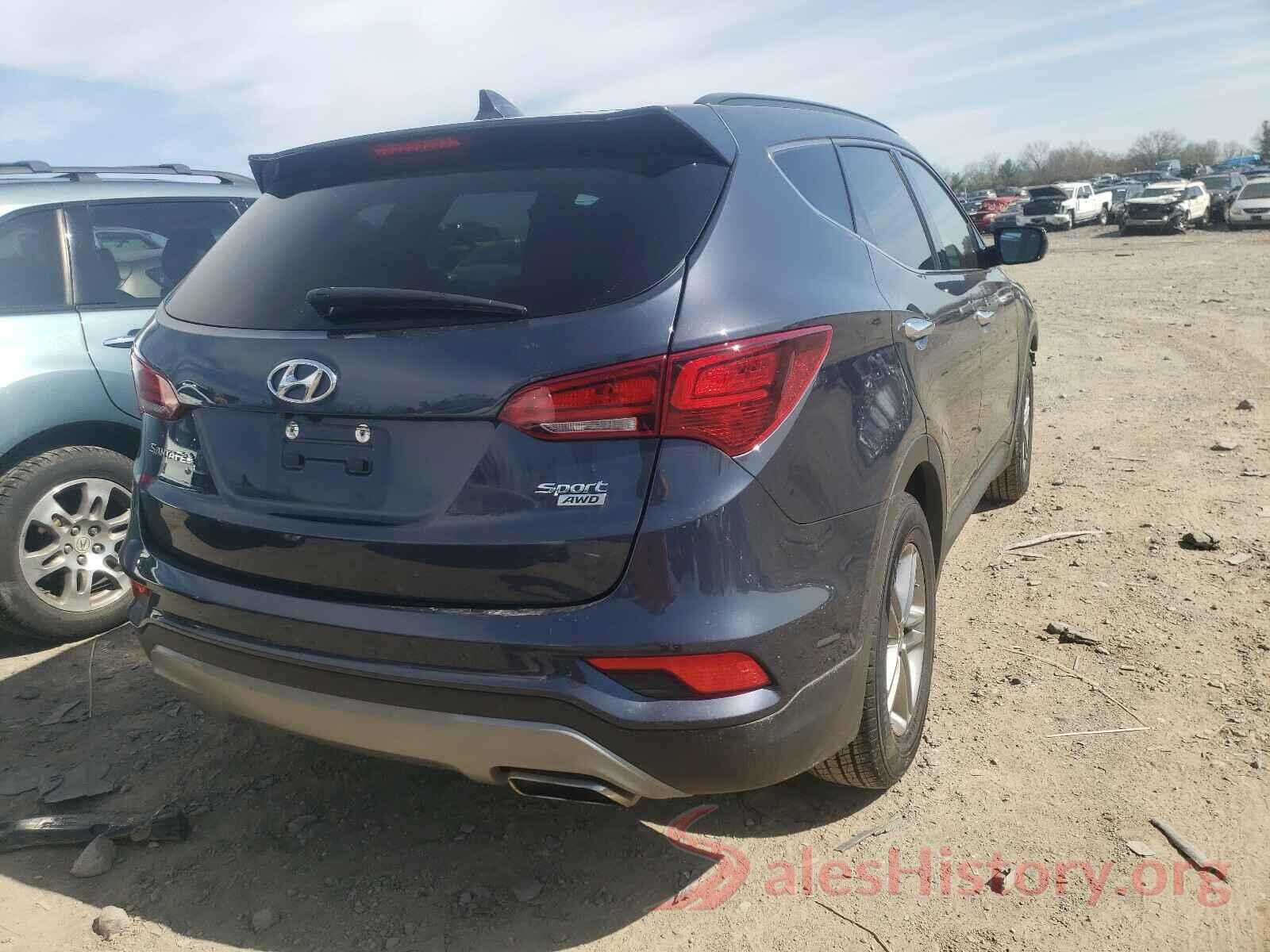 5NMZUDLB5HH023950 2017 HYUNDAI SANTA FE