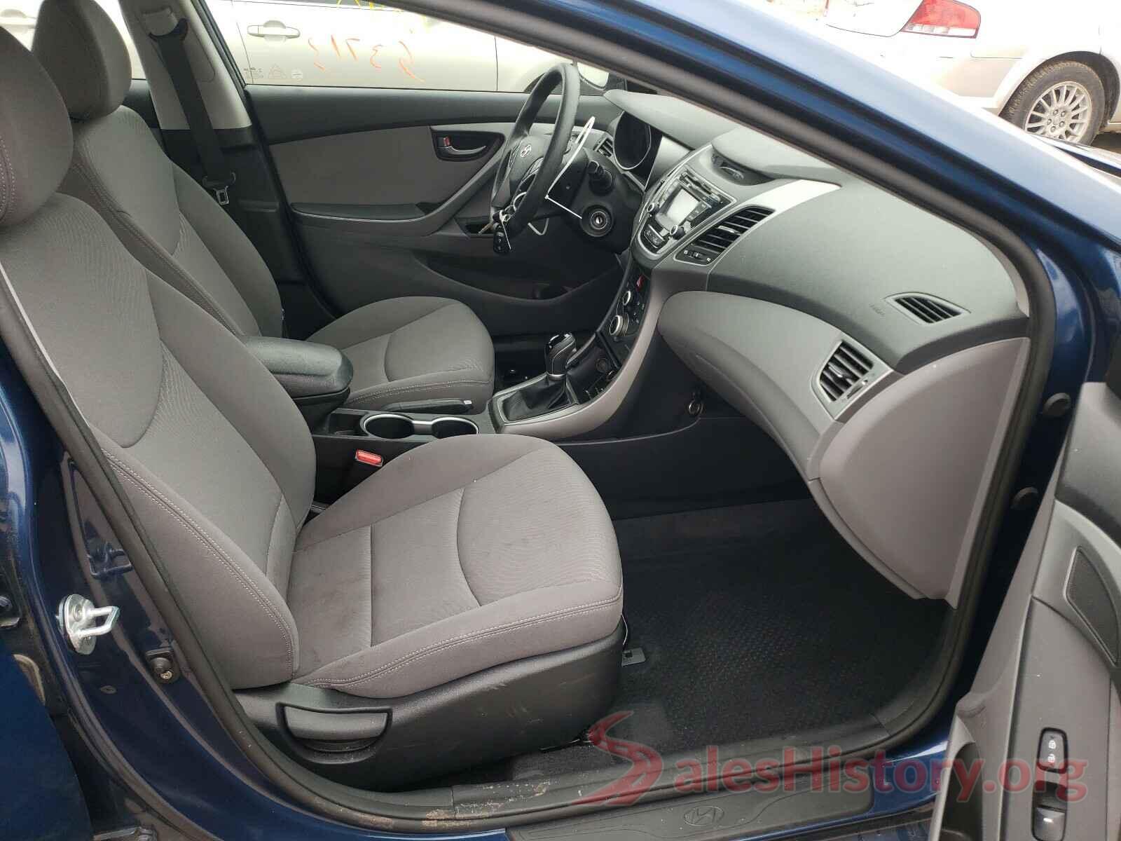 KMHDH4AE7GU633458 2016 HYUNDAI ELANTRA