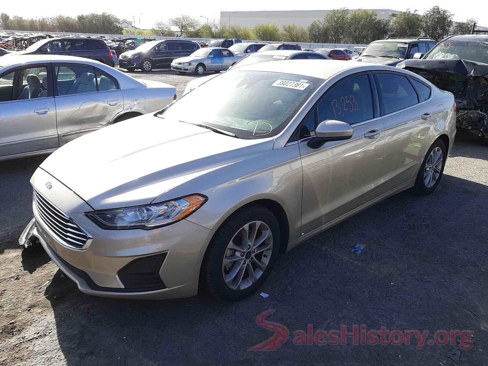 3FA6P0HD9KR201613 2019 FORD FUSION