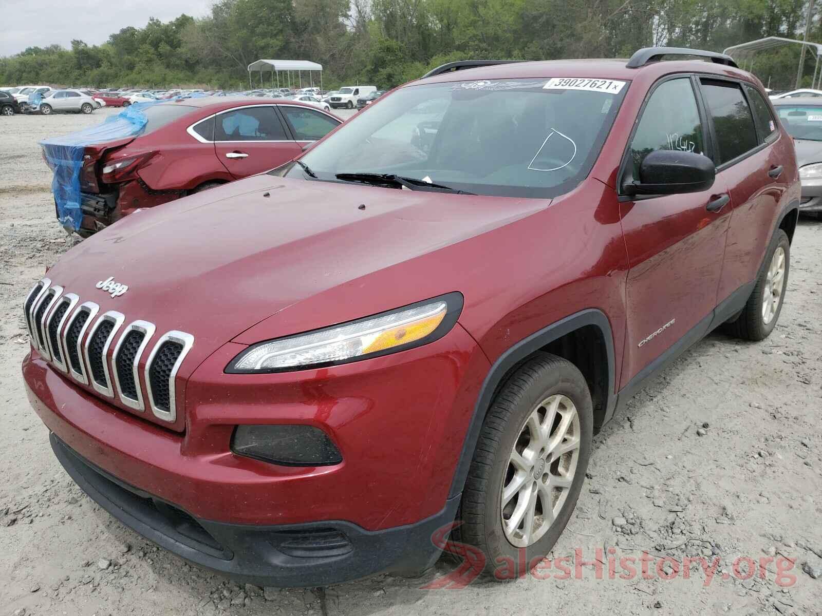 1C4PJLAB8HW540315 2017 JEEP CHEROKEE