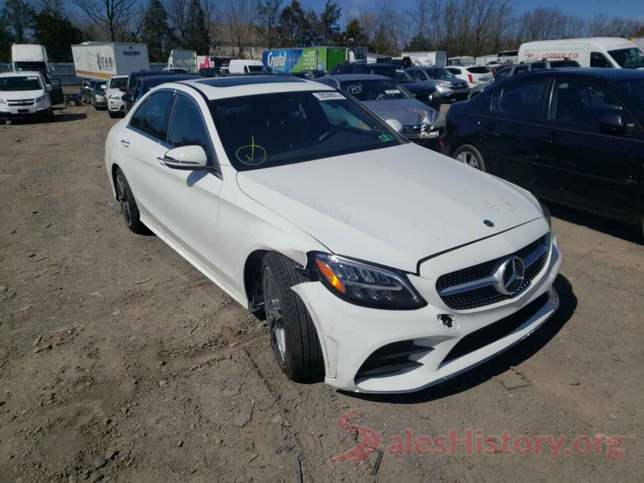 W1KWF8EB1LR574081 2020 MERCEDES-BENZ C CLASS