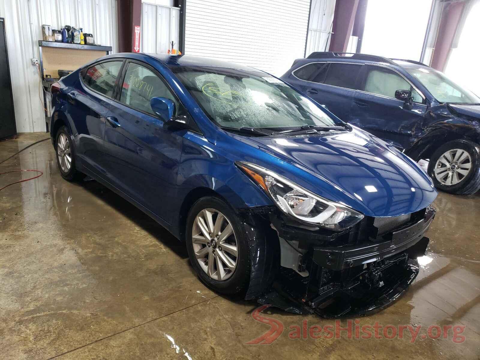 KMHDH4AE2GU586727 2016 HYUNDAI ELANTRA